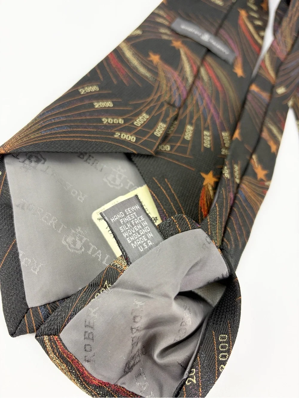 Robert Talbott black 100%
